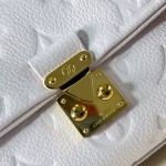 Louis Vuitton Nano Madeleine M29378 Monogram Empreinte leather handbag in Yellow and Purple