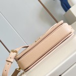 Louis Vuitton Pochette Métis M29497 Monogram Empreinte leather handbag with S-lock closure