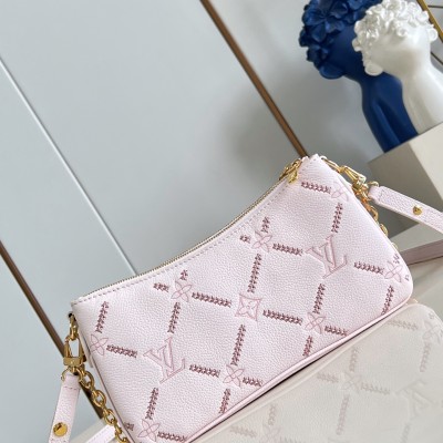 Louis Vuitton - Liv Pochette M29495 Monogram Empreinte Leather Replica Handbag