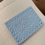 Louis Vuitton Mahina Hand It All Small Bag M24255 perforated calf leather handbag with braided chain handle