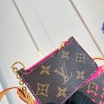 Louis Vuitton All In BB Bag M29075 Monogram Perfo canvas handbag with front pocket and padlock