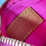 Louis Vuitton All In BB Bag M29075 Monogram Perfo canvas handbag with front pocket and padlock