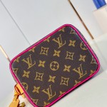 Louis Vuitton All In BB Bag M29075 Monogram Perfo canvas handbag with front pocket and padlock