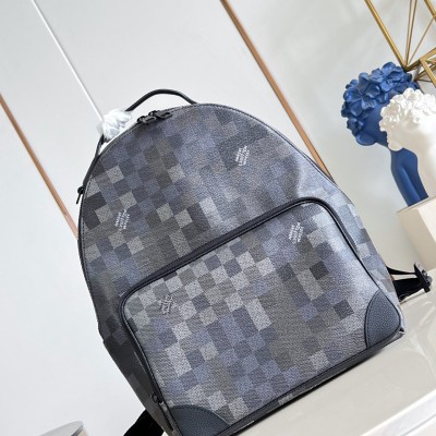 Louis Vuitton - Discovery Cargo Backpack M28785 Monogram Midnight Coated Canvas Replica Backpack