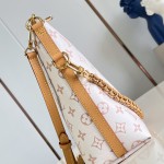 Louis Vuitton Multipass Bag M2A078 Monogram Dune canvas handbag with braided chain
