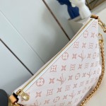 Louis Vuitton Multipass Bag M2A078 Monogram Dune canvas handbag with braided chain