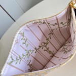  Louis Vuitton LV Stamp Neverfull MM M28457 mini Monogram canvas tote bag with LV Circle charm