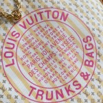 Louis Vuitton LV Stamp Neverfull MM M28457 mini Monogram canvas tote bag with LV Circle charm