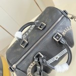 Louis Vuitton Speedy P9 Bandoulière 30 M26175 Nigo graffiti Monogram leather handbag