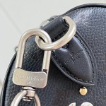 Louis Vuitton Speedy P9 Bandoulière 30 M26175 Nigo graffiti Monogram leather handbag