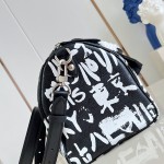 Louis Vuitton Speedy P9 Bandoulière 30 M26175 Nigo graffiti Monogram leather handbag