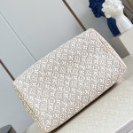 Louis Vuitton Speedy Soft 30 M28479 Monogram Emblème jacquard canvas handbag with braided handles