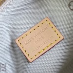  Louis Vuitton Nano Speedy M28502 Monogram Emblème jacquard canvas mini handbag with cowhide leather trim