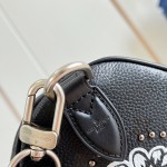 Louis Vuitton Speedy P9 Bandoulière 30 M26176 Nigo pink stud Monogram leather handbag