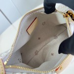 Louis Vuitton Pochette Hills M29879 Monogram Emblème jacquard handbag with cowhide leather trim