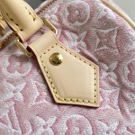Louis Vuitton Speedy Bandoulière 20 M2A039 Monogram Emblème jacquard canvas handbag