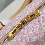 Louis Vuitton Speedy Bandoulière 20 M2A039 Monogram Emblème jacquard canvas handbag