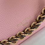 Louis Vuitton Multipass M2A063 2026 Pre-Fall cowhide leather handbag with Monogram canvas and braided chain