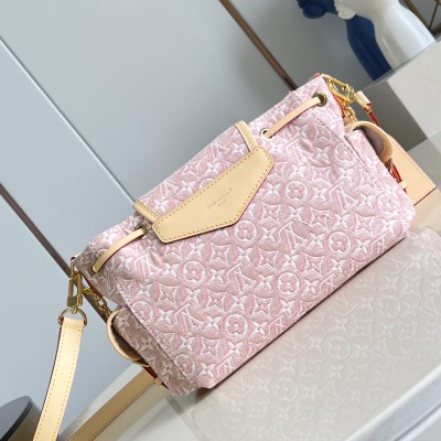 Louis Vuitton - Odyssée Small M29974 Monogram Emblème Jacquard Canvas Handbag 2026 Pre-Fall