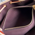 Louis Vuitton Nano Frivole M29537 Monogram canvas handbag with VVN leather trim and removable shoulder strap