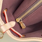 Louis Vuitton Nano Frivole M29537 Monogram canvas handbag with VVN leather trim and removable shoulder strap
