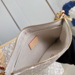  Louis Vuitton Neverfull MM M2A381 Monogram Emblème jacquard canvas tote bag with cowhide leather trim