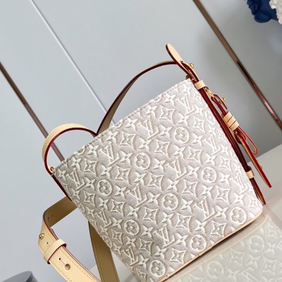 Louis Vuitton - All In BB M2A377 Monogram Emblème Jacquard Canvas Handbag