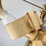 Louis Vuitton Keepall Bandoulière 45 M29670 Monogram Emblème linen cotton canvas travel bag