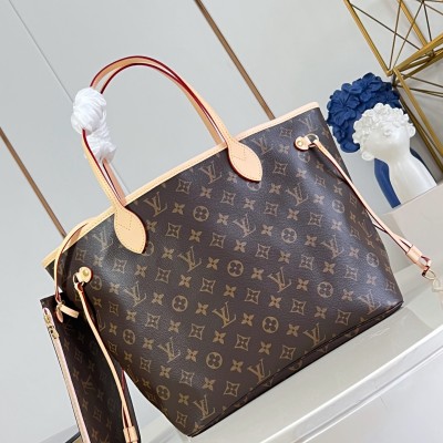 Louis Vuitton - Neverfull MM M2A381 Monogram Emblème Jacquard Canvas Tote Bag
