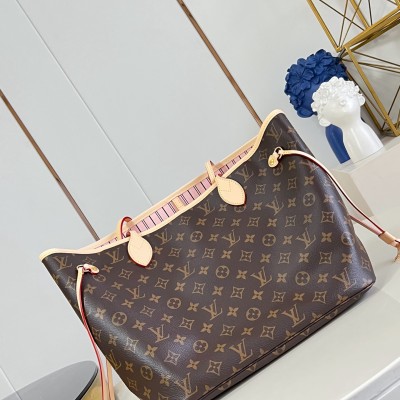 Louis Vuitton - Neverfull MM M2A381 Monogram Emblème Jacquard Canvas Tote Bag