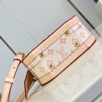  Louis Vuitton Boîte Chapeau PM M27961 Monogram Origine canvas bag with natural cowhide leather trim