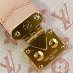  Louis Vuitton Boîte Chapeau PM M27961 Monogram Origine canvas bag with natural cowhide leather trim