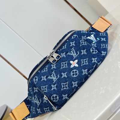 Louis Vuitton - Rush Monogram Floral Denim Belt Bag M27640