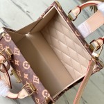 Louis Vuitton Speedy Trunk 20 M29470 Monogram travel sticker replica handbag