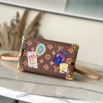 Louis Vuitton Speedy Trunk 20 M29470 Monogram travel sticker replica handbag