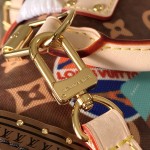 Louis Vuitton Speedy Trunk 20 M29470 Monogram travel sticker replica handbag