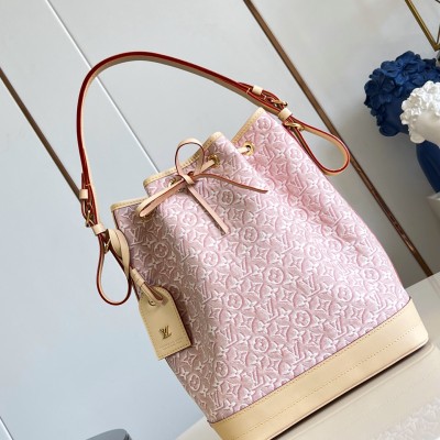 Louis Vuitton - Noé Monogram Emblème Jacquard Shoulder Bag M28714