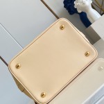 Louis Vuitton Noé M28714 Monogram Emblème jacquard shoulder bag with contrasting leather trim