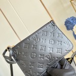 Louis Vuitton All In MM M29090 Monogram Empreinte leather bucket bag with polished clasp and name tag