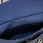 Louis Vuitton-style Saumur Large Monogram canvas shoulder bag M42352 blue M42351 green and M42350 gray