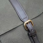 Louis Vuitton-style Saumur Large Monogram canvas shoulder bag M42352 blue M42351 green and M42350 gray