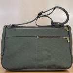 Louis Vuitton-style Saumur Large Monogram canvas shoulder bag M42352 blue M42351 green and M42350 gray