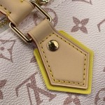 Louis Vuitton Speedy Bandoulière 25 M2A038 Monogram Dune bag with contrasting leather trim
