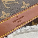 Louis Vuitton Keepall Bandoulière 50 M29190 Monogram Khaki floral travel duffle bag