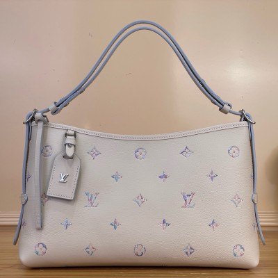 Louis Vuitton – CarryAll East-West M2A369 White Monogram Empreinte XL Bag