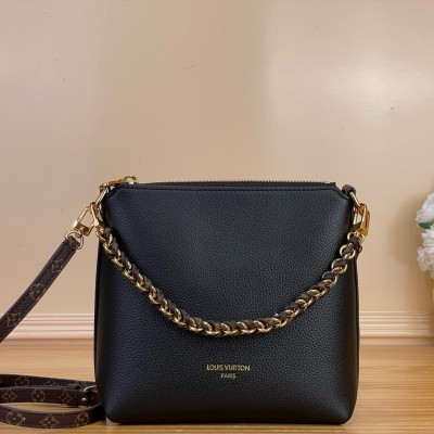 Louis Vuitton – Multipass Mini XL M2A840 Black Leather Crossbody Bag