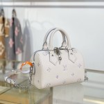 Louis Vuitton Speedy Bandoulière 20 M2A099 premium fabric handbag with metal hardware