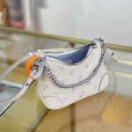 Louis Vuitton Nano Boulogne M29779 premium fabric handbag with durable metal hardware