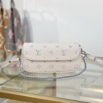 Louis Vuitton Wallet on Chain Ivy M29770 premium fabric handbag with metal hardware