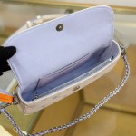 Louis Vuitton Wallet on Chain Ivy M29770 premium fabric handbag with metal hardware